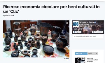 Ricerca: economia circolare per beni culturali in un ‘Clic’