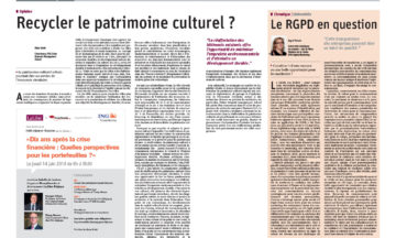 Recycler le patrimoine culturel ?