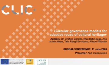 CLIC participation at SCORAI Conference