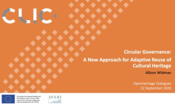 CLIC participation at Open Heritage First Dialogue