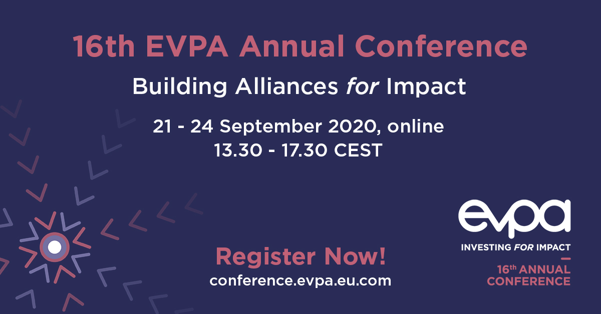 #EVPA20 Building Alliances for Impact 21-24 September 2020