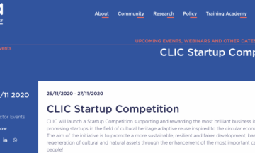 EVPA – CLIC Startup Competition