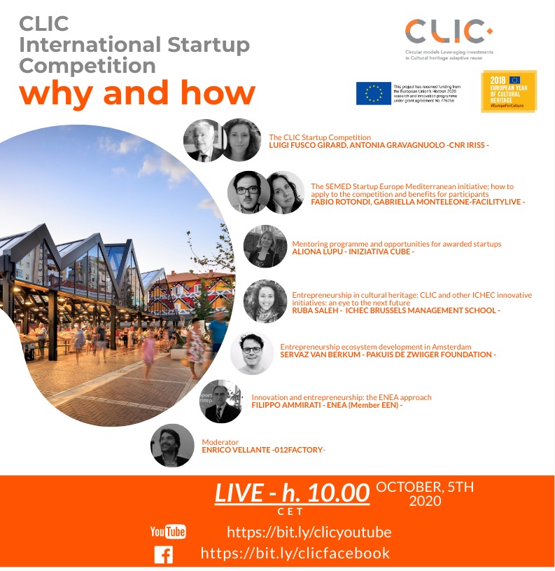 CLIC Startup Competition online event: why and how to participate